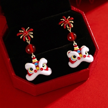 Cercei – Design geometric, aliaj, știfturi din argint 925, brand Xufan