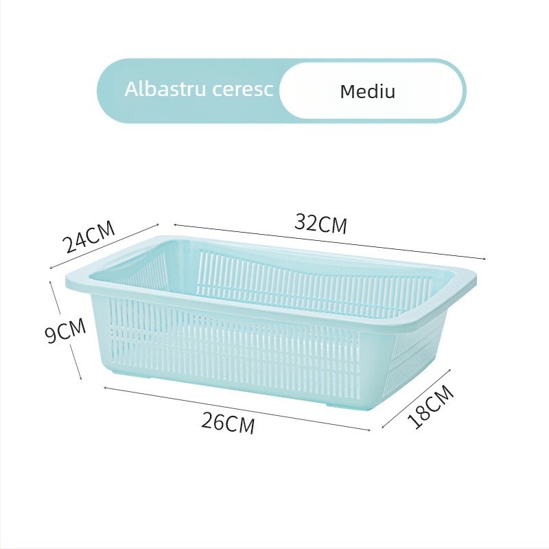 Coș de bucătărie din plastic pentru fructe și legume — stil simplu modern, Galley Basket, lansat vara 2015