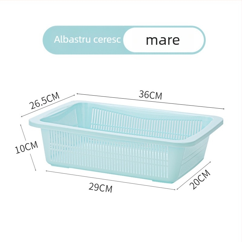 Coș de bucătărie din plastic pentru fructe și legume — stil simplu modern, Galley Basket, lansat vara 2015