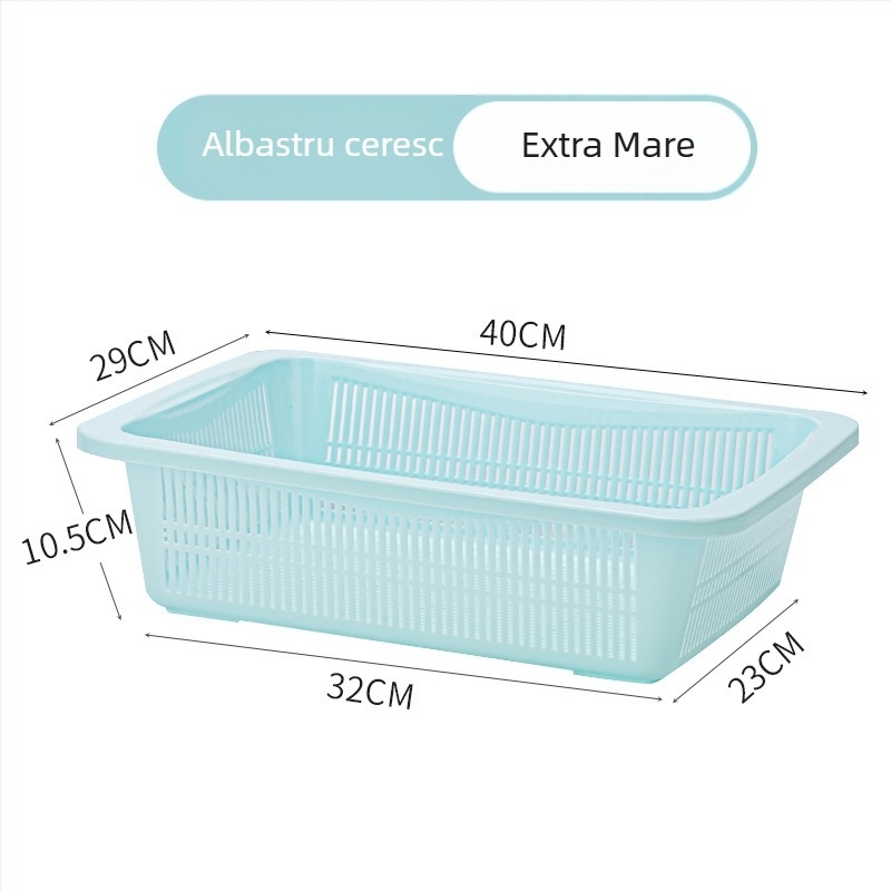 Coș de bucătărie din plastic pentru fructe și legume — stil simplu modern, Galley Basket, lansat vara 2015