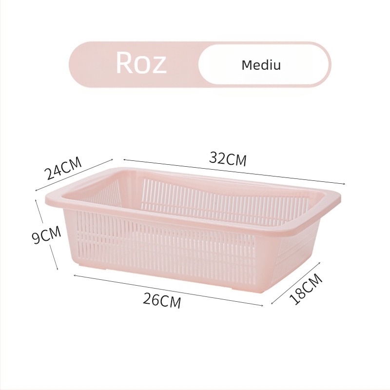 Coș de bucătărie din plastic pentru fructe și legume — stil simplu modern, Galley Basket, lansat vara 2015