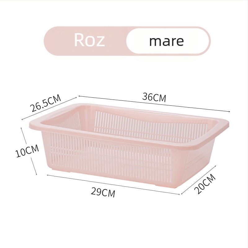 Coș de bucătărie din plastic pentru fructe și legume — stil simplu modern, Galley Basket, lansat vara 2015