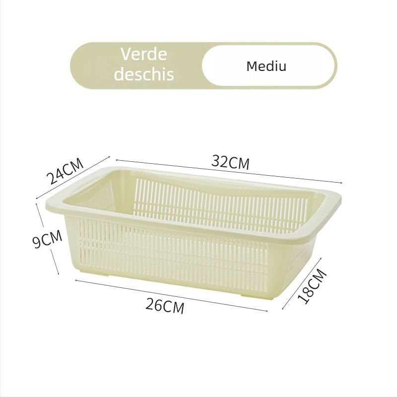Coș de bucătărie din plastic pentru fructe și legume — stil simplu modern, Galley Basket, lansat vara 2015