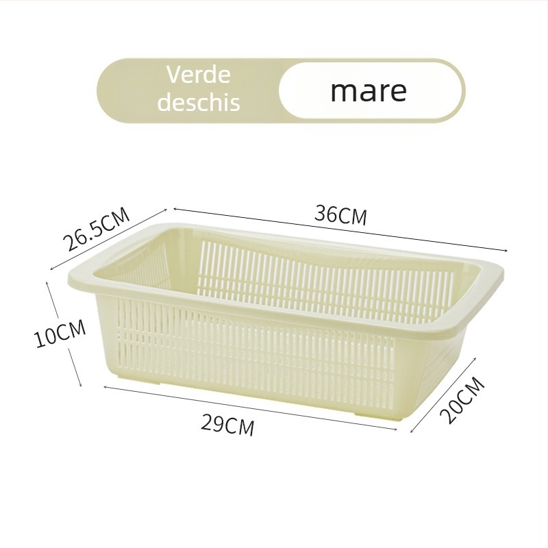 Coș de bucătărie din plastic pentru fructe și legume — stil simplu modern, Galley Basket, lansat vara 2015