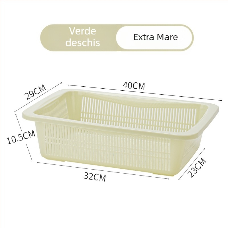 Coș de bucătărie din plastic pentru fructe și legume — stil simplu modern, Galley Basket, lansat vara 2015