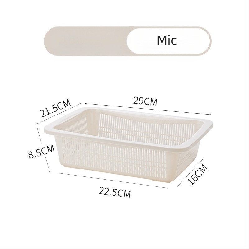 Coș de bucătărie din plastic pentru fructe și legume — stil simplu modern, Galley Basket, lansat vara 2015