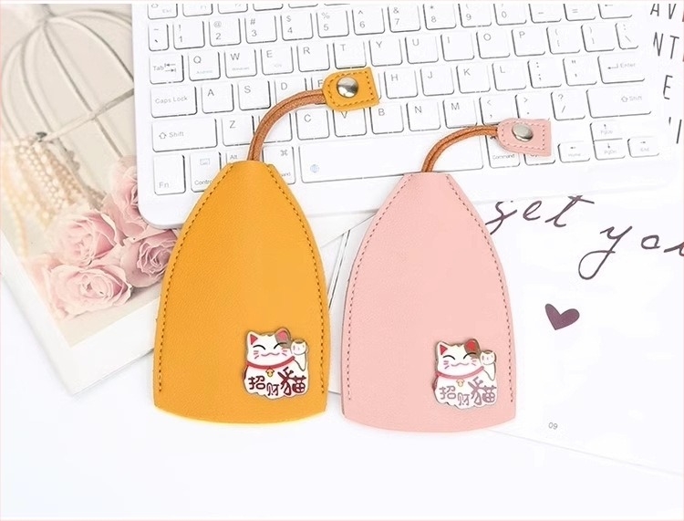 Husă pentru chei auto, Unisex, Material PU, Protecție portabilă