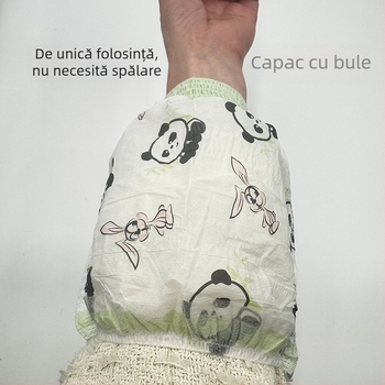 Manșete de unică folosință pentru copii — impermeabile, anti-murdărire; membrană respirabilă, țesătură nețesută, elastic