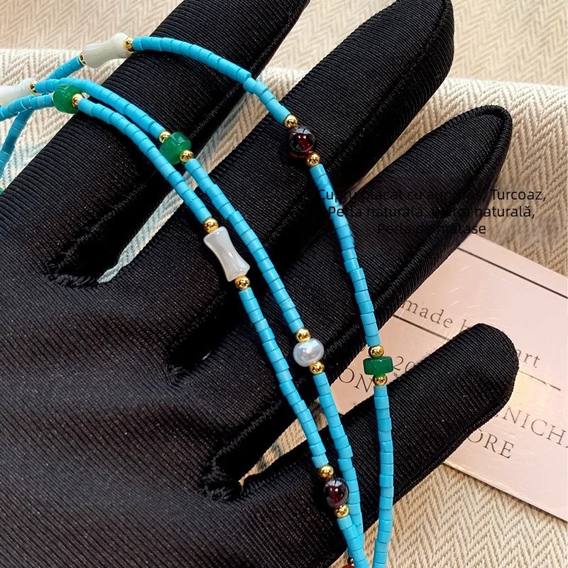 Colier cu pandantiv Laughing Buddha, mărgele de jad, jad Qinghai/Kunlun, piatră brută, Toamnă 2022