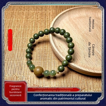 Brățară cu mărgele de aromaterapie din granat, formă animal/zodiac, stil etnic, pentru copii