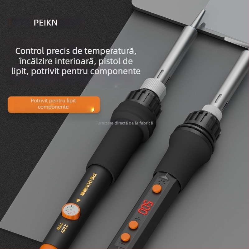 Fier de lipit electric cu element de încălzire ceramic, 220V, calitate profesională, pentru lipit, dezlipire, pirografie