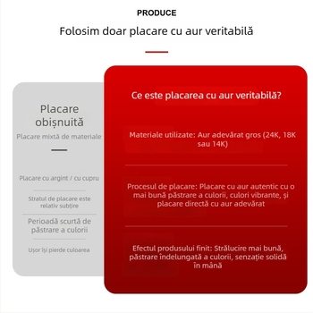 Brățară cu flori - alamă placată cu aur, placare cu aur real, zirconiu, stil proaspăt și dulce, pentru femei