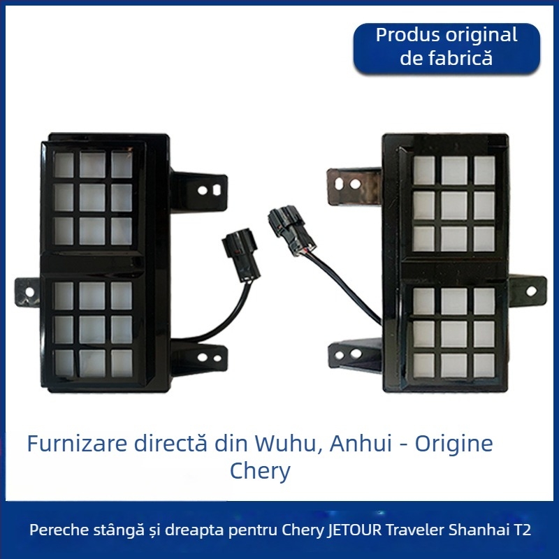 Kit de lumini pentru bara față Jietu Traveler – DRL, far de ceață față, lampă decorativă, LED 3.5W, An Ruicheng, model Traveler