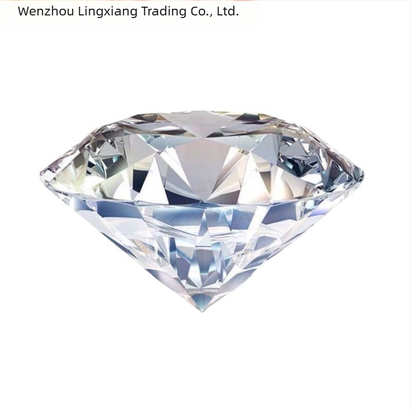 Inel Moissanit cu inlay, Diamant (artificial), Claritate VVS, Formă romb