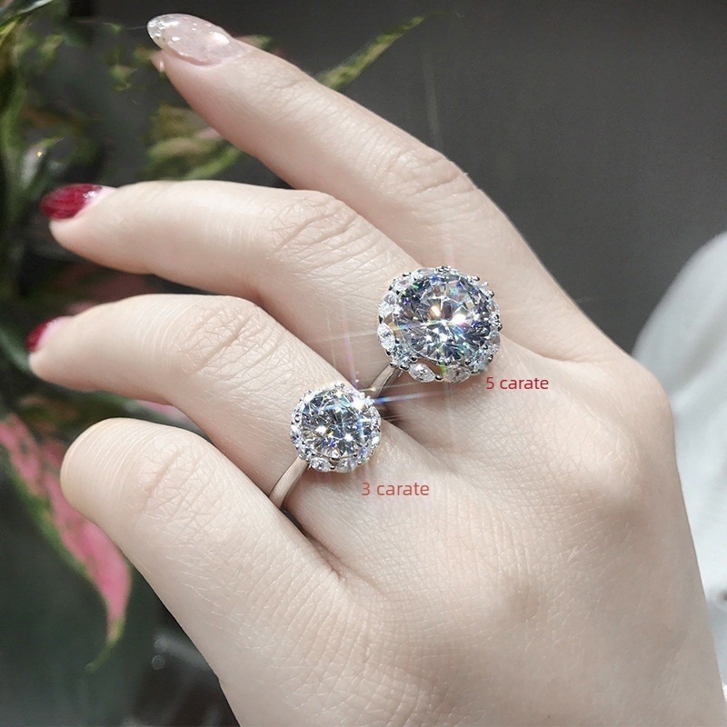 Inel din cupru, brand Upgrade — design geometric, tratare cu diamant