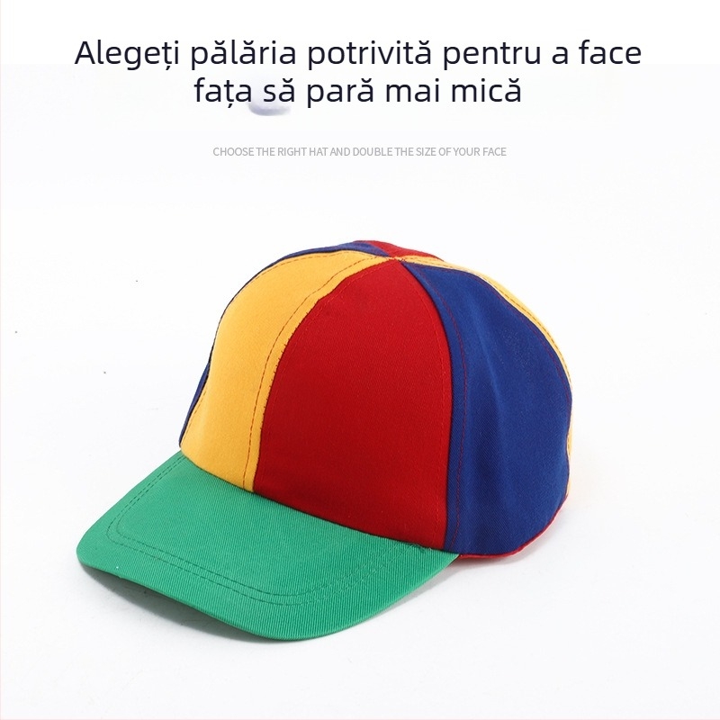 Șapcă de baseball detașabilă, cu blocare cromatică în culori, motiv spiral din bambus cu dragonfly, vârf plat, bordură lată, din bumbac, broderie jacquard, stil versatil, adulți și copii, Tongya