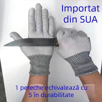 Mănuși anticut pentru tâmplărie – anti-derapare, anti-perforație, îngroșate și rezistente la uzură