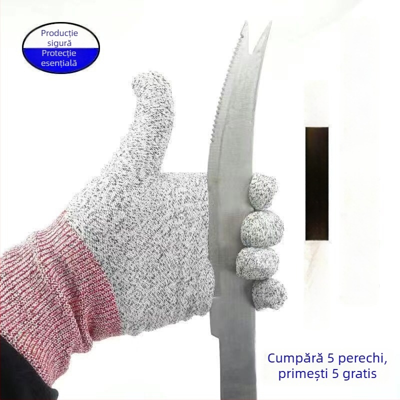 Mănuși anticut pentru tâmplărie – anti-derapare, anti-perforație, îngroșate și rezistente la uzură