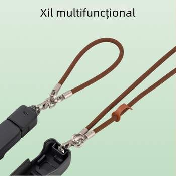 Lanieră pentru telefon compatibilă cu DJI Pocket 3 – anti-pierdere, anti-cădere, poliester țesut, cataramă metalică