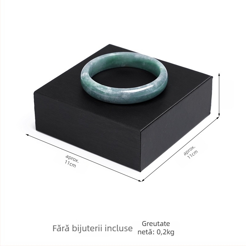 Suport afișaj bijuterii din PU, suport cu un singur nivel pentru brățări, design îmbinat, stil premium