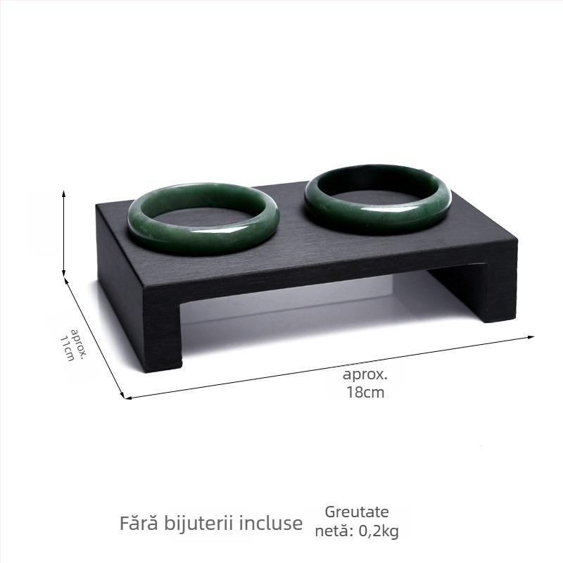 Suport afișaj bijuterii din PU, suport cu un singur nivel pentru brățări, design îmbinat, stil premium