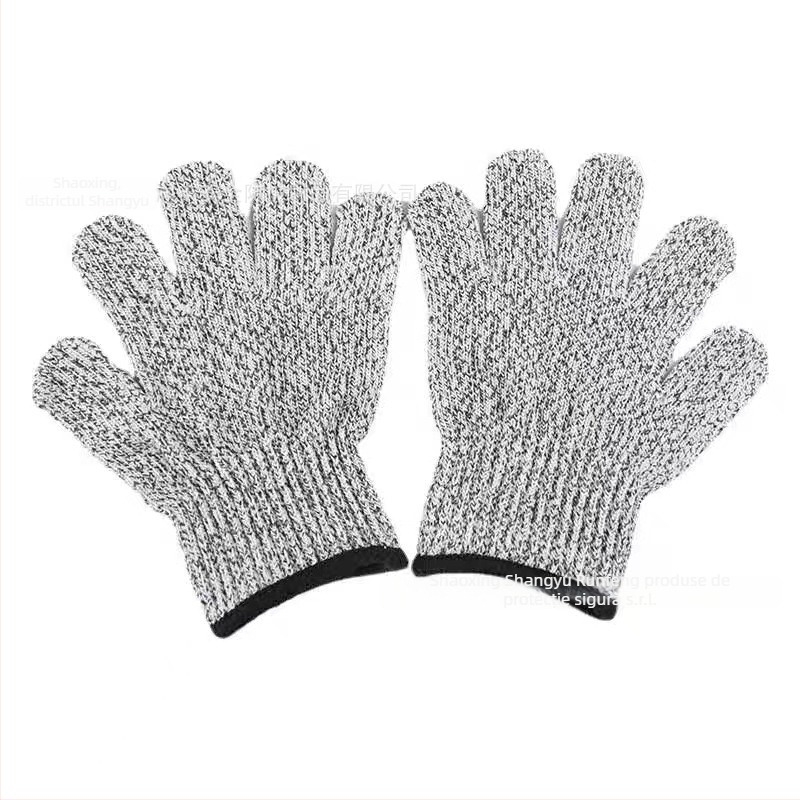 Runfeng mănuși anti-tăiere, 13-Gauge nivel 5, rezistente la uzură, respirabile, pentru bucătărie HPPE/fibră de sticlă/spandex