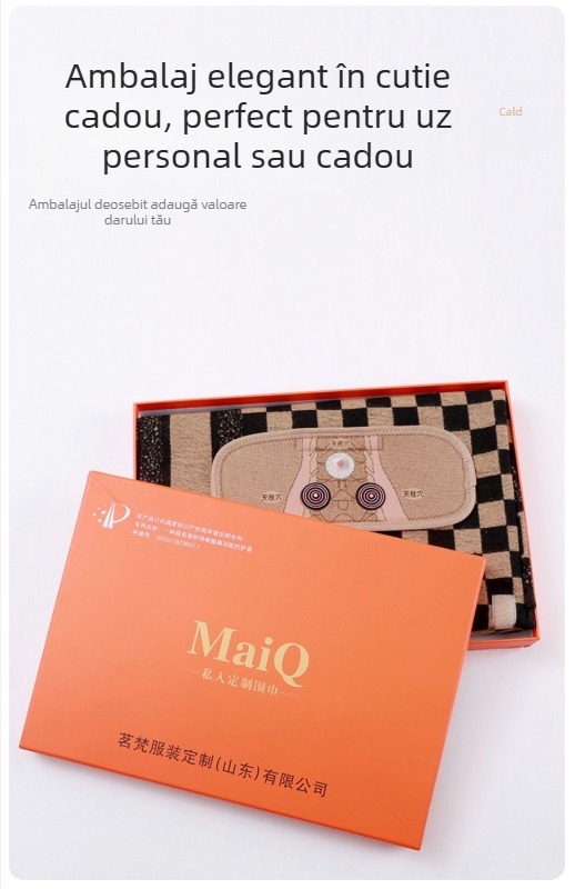 Maiq fular magnetic pentru gât MW001, poliester, Zhejiang, iarna 2025