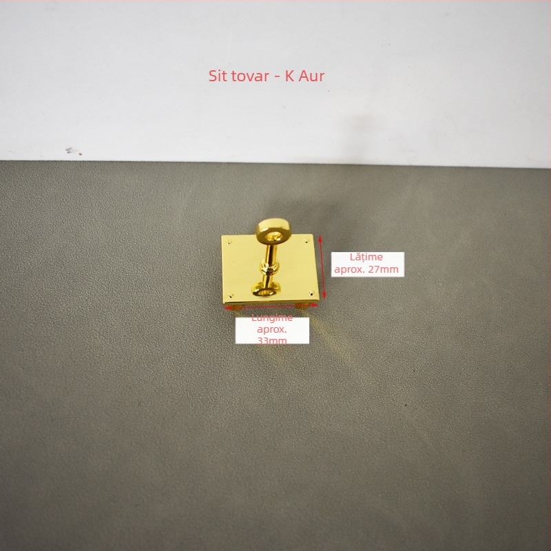 Lacăt de geantă lucrat manual și hardver pentru cataramă