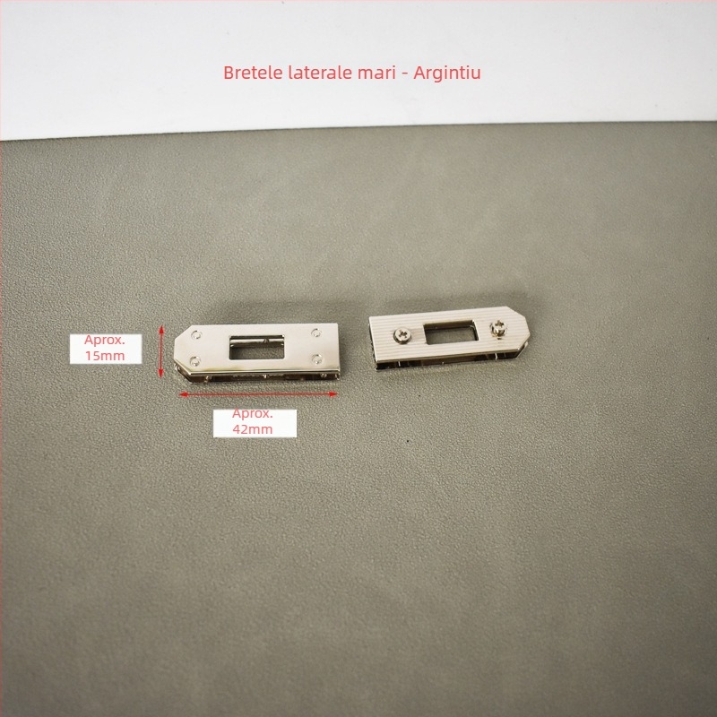 Lacăt de geantă lucrat manual și hardver pentru cataramă