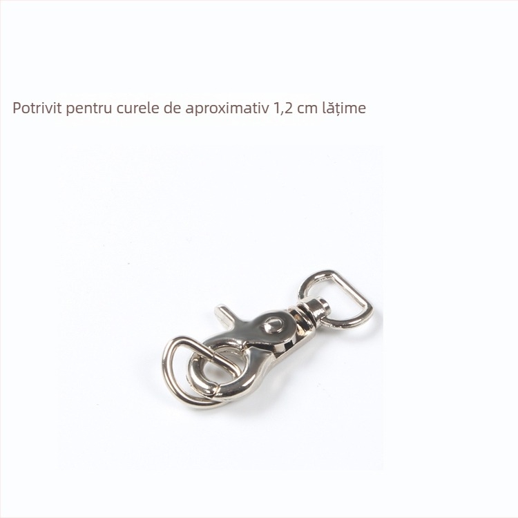 Carabină metalică cu inel D pentru genți – accesorii hardware DIY, cod produs Hywxkkkswwtewk