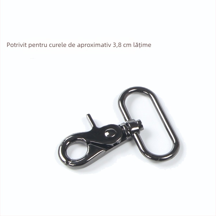 Carabină metalică cu inel D pentru genți – accesorii hardware DIY, cod produs Hywxkkkswwtewk