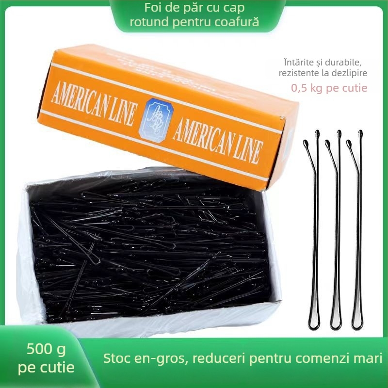 Clips de păr din metal în formă de U, clipsă unică, finisaj cu vopsea coptă, unisex, lansare iarna 2022