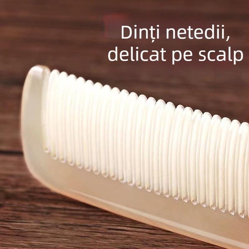 Pieptene din corn pentru copii și fete, anti-statice, delicat cu părul, potrivit pentru împletit, cu pernă de aer (Categorie: pieptene cu pernă de aer; Material: corn; Brand: Can be combed; Importat: Nu; Origine: Fuzhou)