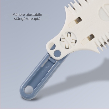 Pieptene pentru subțierea și tunsul părului acasă — ABS + oțel inoxidabil, etichetă privată licențiată, uz casnic