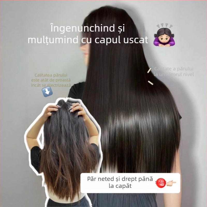 Pieptan de masaj pentru păr cu ceață hidratantă, pulverizare electrică pentru scalp, cap cu vibrație, hrănire a scalpului cu ulei esențial