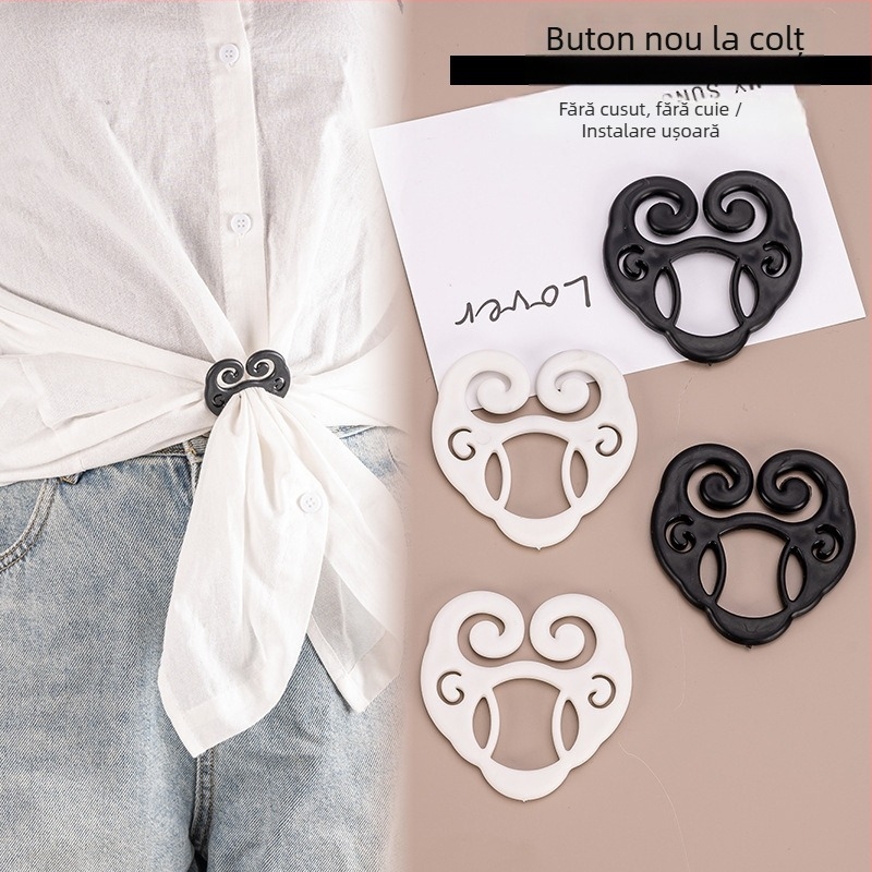 Cămașă de copii cu jachetă ușoară, cu cataramă detașabilă în colț – accesorii din aliaj, SG266, primăvara 2025, Secret Garden