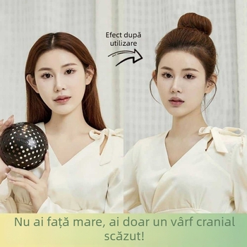 Accesoriu pentru păr din silicon, stil natural pentru femei, model: coajă de grepfrut, finisaj ștanțat, ambalare în vrac sau individuală