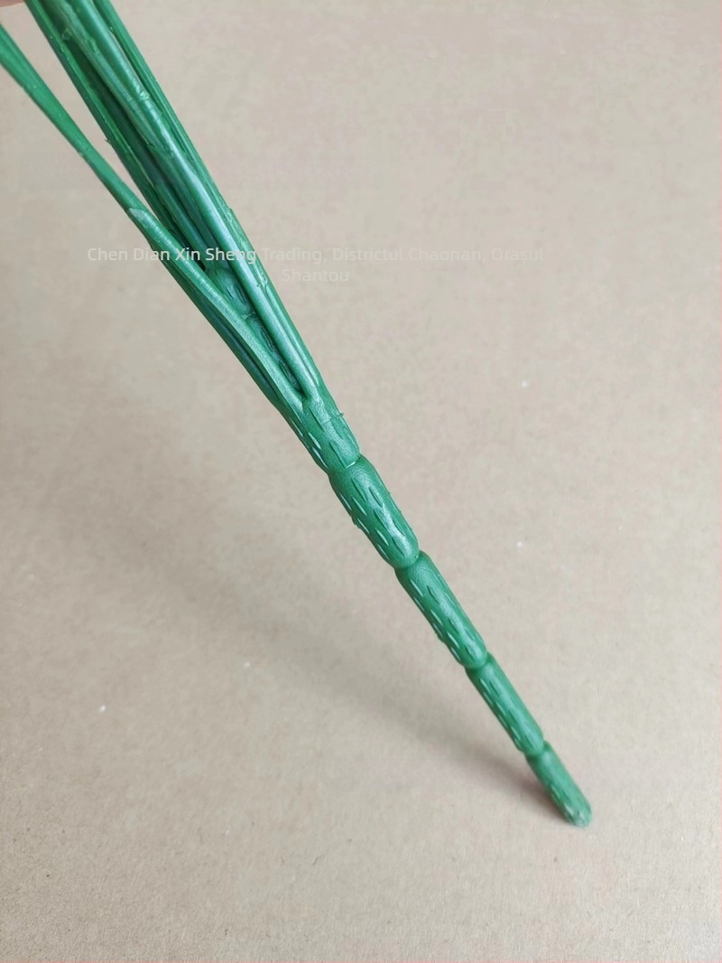 Xinsheng Ramuri Bonsai uscate, ramură cu 9 capete, plastic + sârmă de fier, turnare prin injecție, pungă țesută