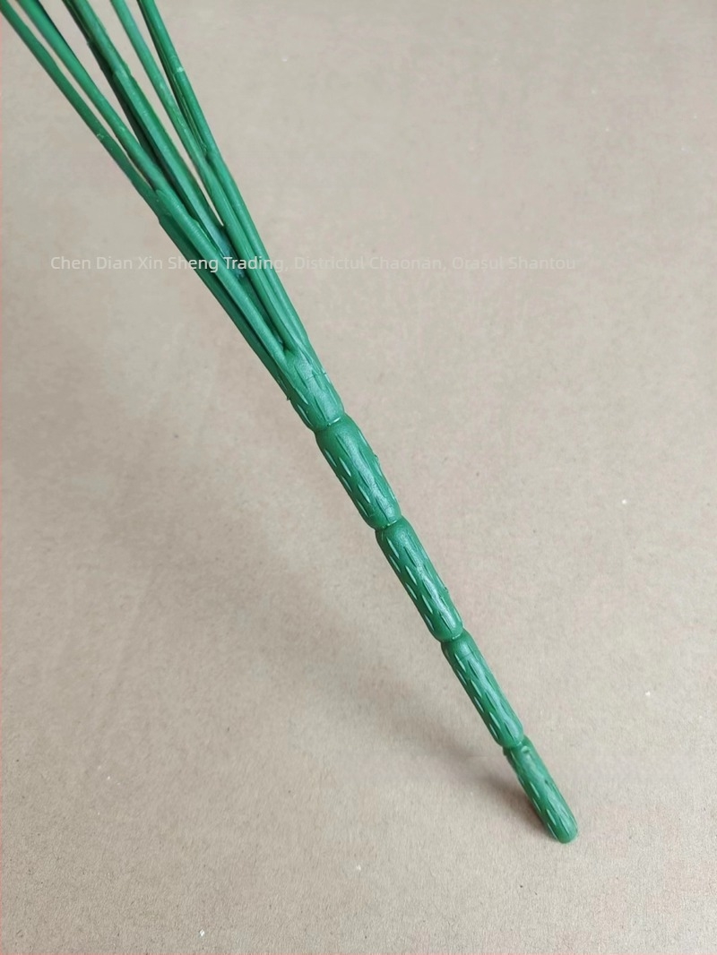 Xinsheng Ramuri Bonsai uscate, ramură cu 9 capete, plastic + sârmă de fier, turnare prin injecție, pungă țesută