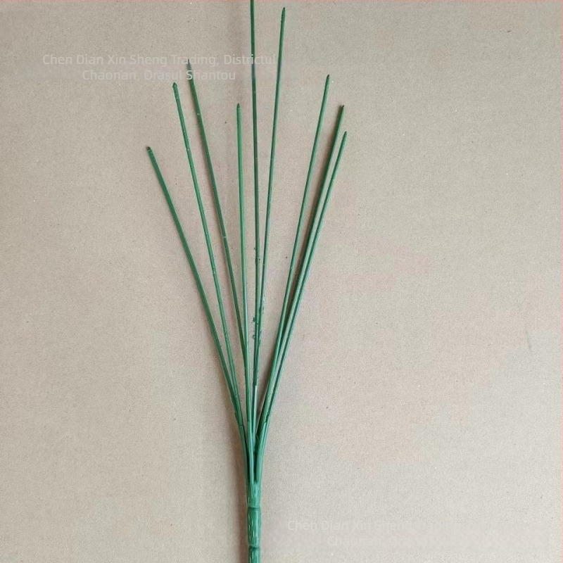 Xinsheng Ramuri Bonsai uscate, ramură cu 9 capete, plastic + sârmă de fier, turnare prin injecție, pungă țesută