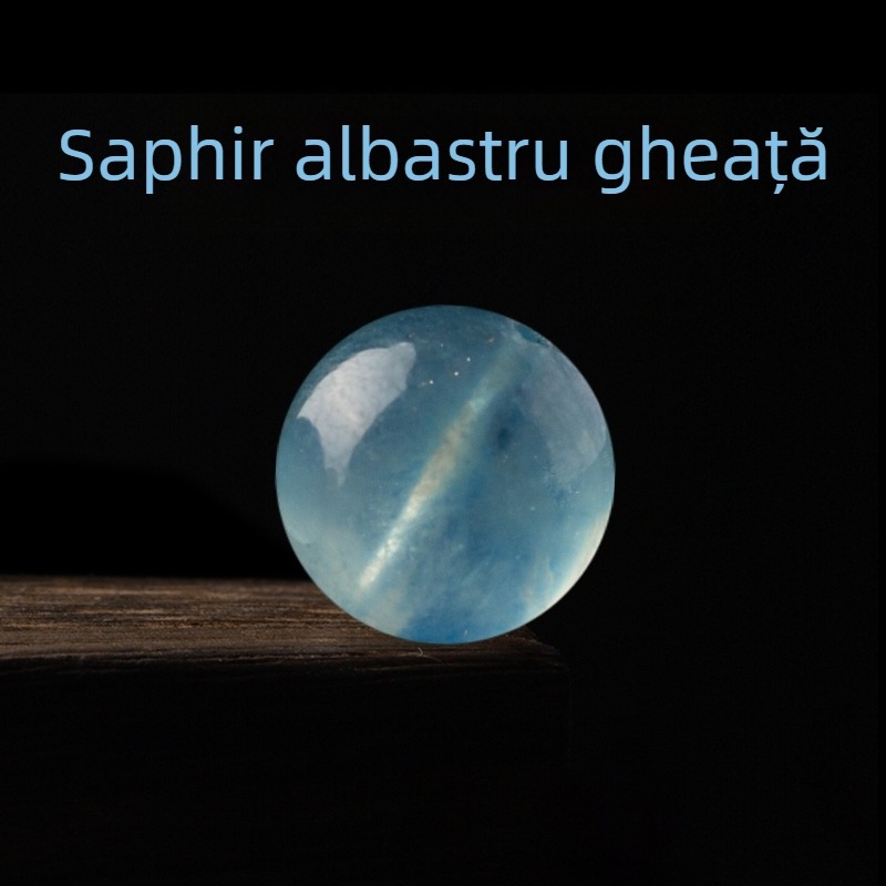 Mărgele libere din acvamarin natural, calitate 7A, componente DIY bijuterii pentru brățară și colier