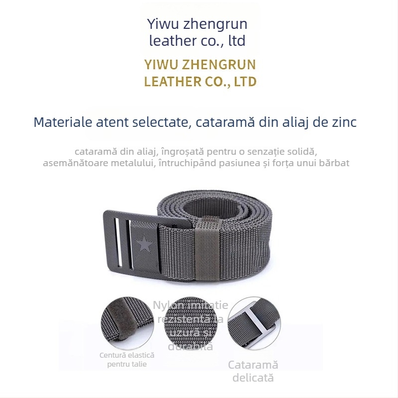 Curea tactic%C4%83 pentru b%C4%83rba%C8%9Bi, din țes%C4%83tur%C4%83 de nylon cu cataram%C4%83 din aliaj, închidere netedă, stil personal/neutral/Ins/Boyfriend, gravur%C4%83 laser