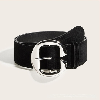 Curea pentru femei în stil Maillard pentru subțierea taliei, curea țesută cu cataramă din aliaj și închidere cu știft, lățime 2–4 cm