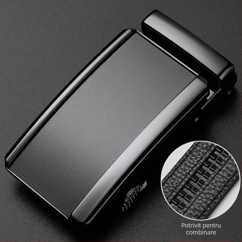 Cataramă automată pentru curea, din aliaj, stil leisure, pentru bărbați, utilizare în afaceri.