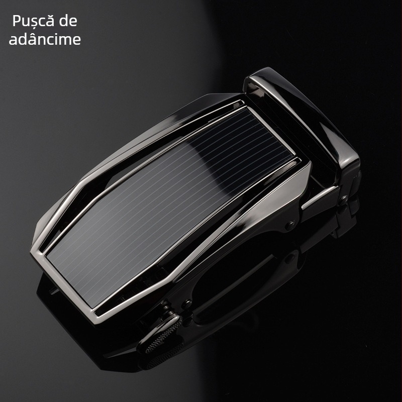 Cataramă automată pentru curea bărbați, din aliaj, formă D, personalizabilă, pentru afaceri.