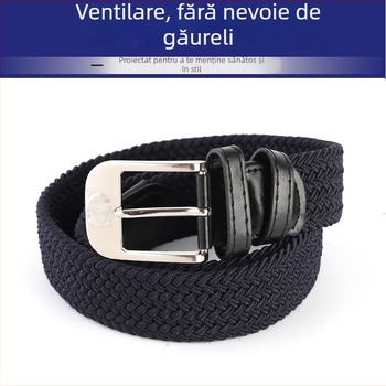 Bandă elastică țesută cu cataramă din aliaj, închidere cu pin, lățime 2–4 cm