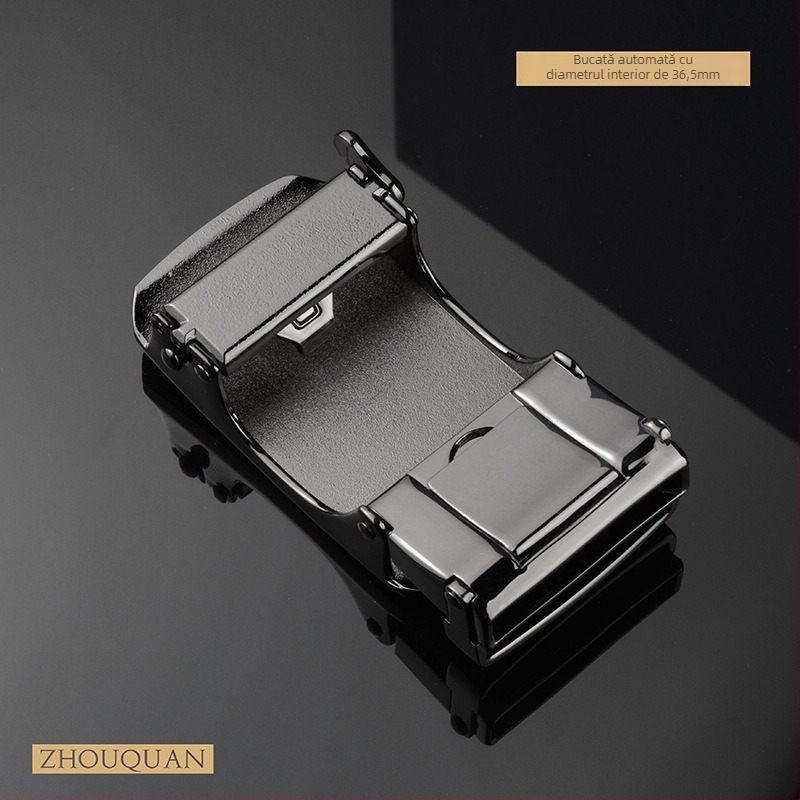 Cataramă automată pentru bărbați, cataramă dreptunghiulară din aliaj, model cu litere, stil de afaceri