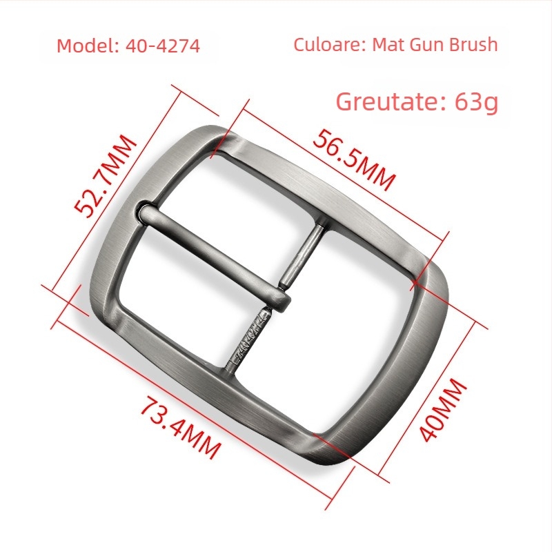 Curea cu cataramă pin din aliaj de zinc, cataramă dreptunghiulară, închidere în stil japonez, unisex, stil etnic