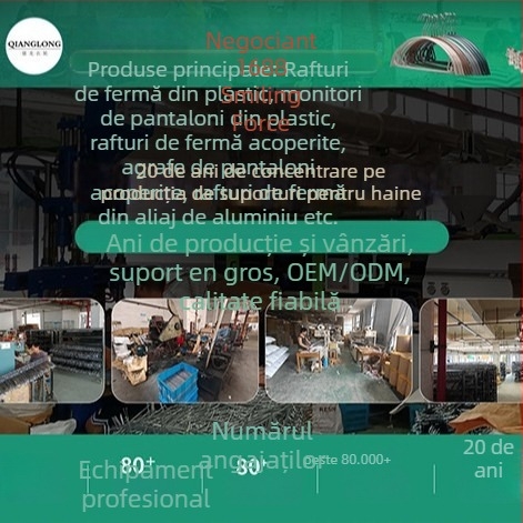 Clip din plastic dip pentru umeraș de haine — antiderapant, design întărit, potrivit pentru pantaloni și fuste