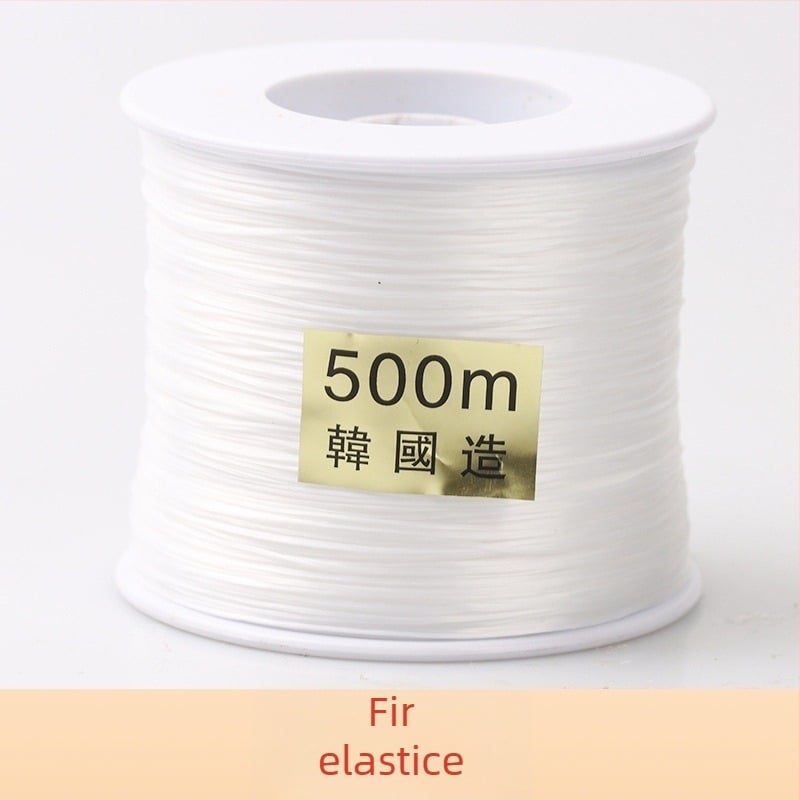 Brățară din linie elastică pentru mărgele, puritate argint 925